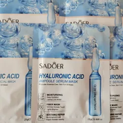 Mascarilla facial hidratante sadoer con ácido hialurónico para eliminar líneas de expresión  25gg