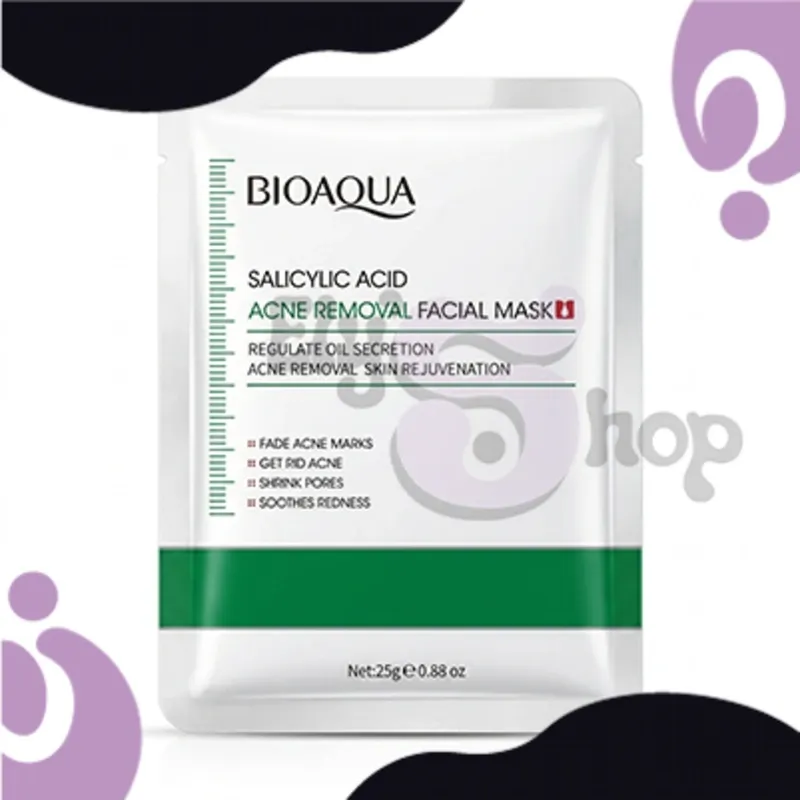 Mascarilla Facial Salicylic Acid Acne Removal (BIOAQUA)