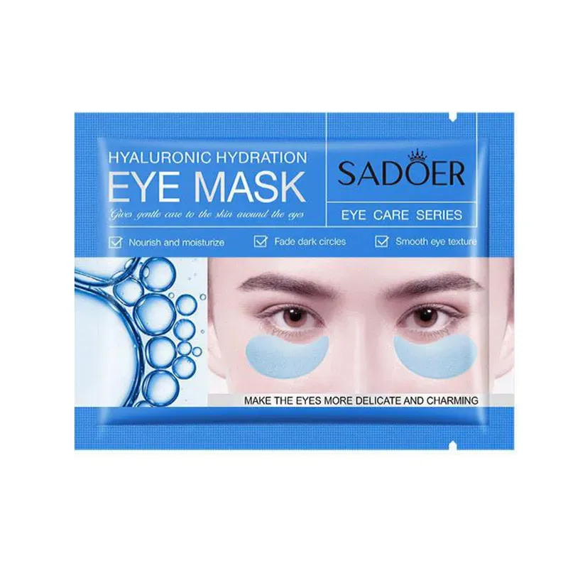 Mascarilla Sadoer con extracto de ácido hialurónico para el contorno de los ojos, 7.5g