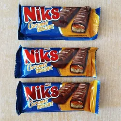 Niks Caramel Biscuit 