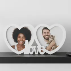 Portaretratos de MDF "LOVE"