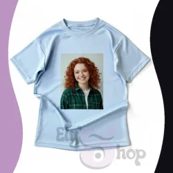 Pullover azul claro para adultos (poliéster-dry fit)