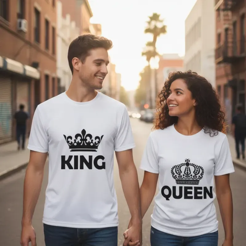 Pullover de pareja King Queen