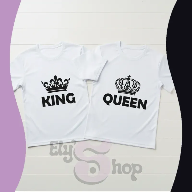 Pullover de pareja King Queen