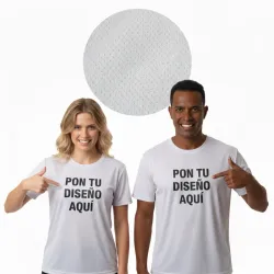 Pullover blanco para adulto (dry-fit)