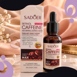 Sérum de retinol y cafeína