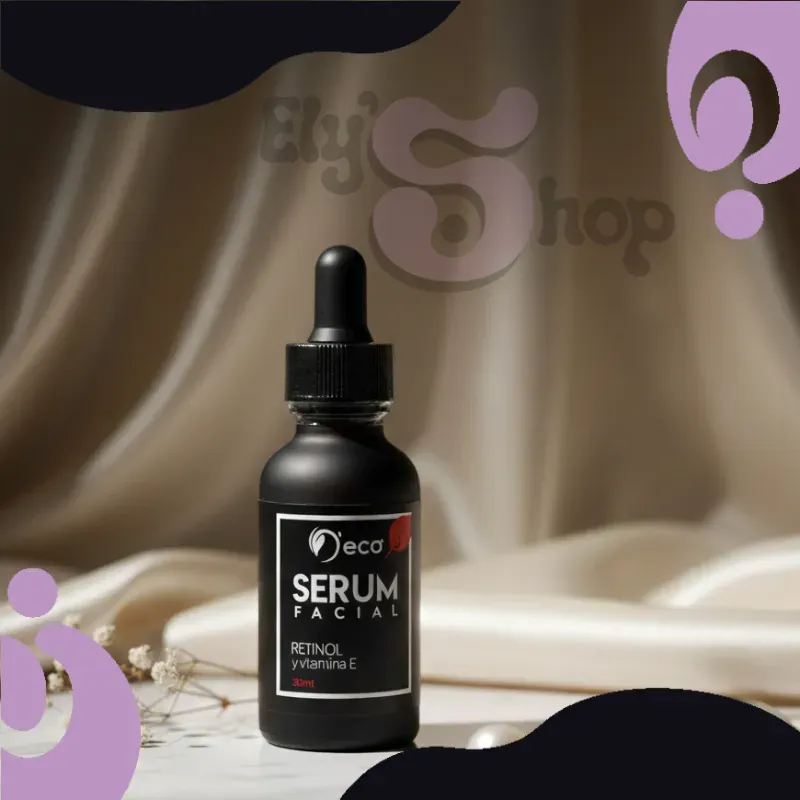 Sérum facial de retinol y vitamina E 