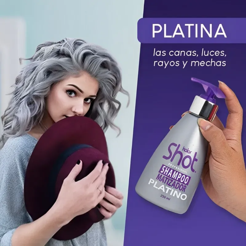 Shampoo matizador platino 250ml