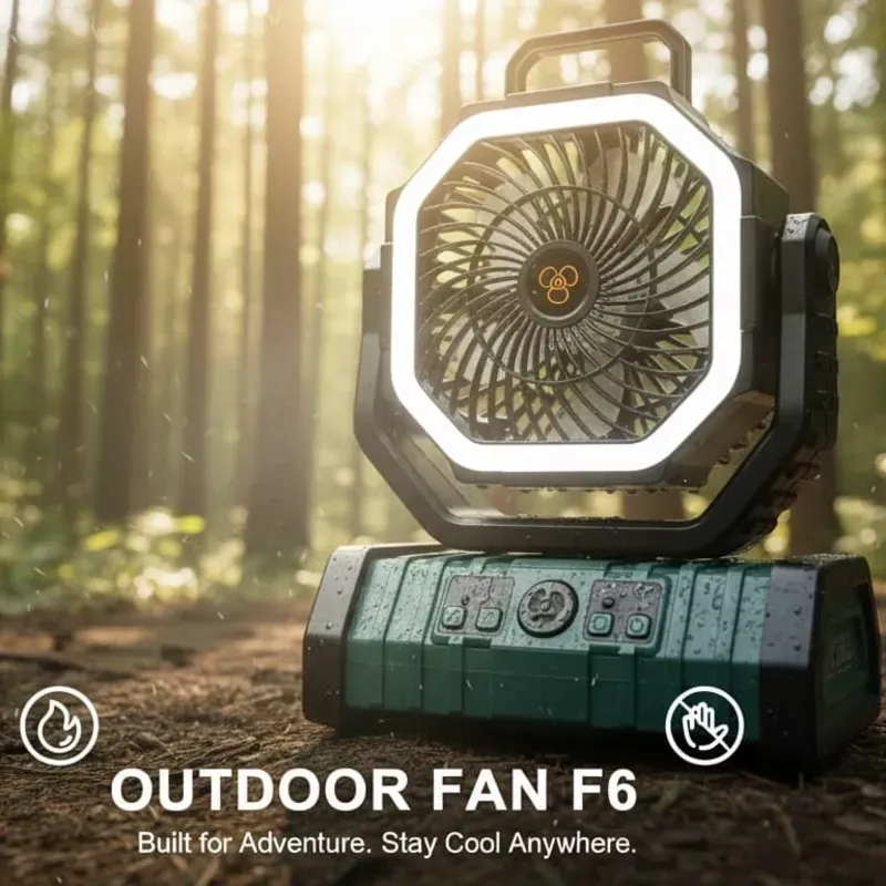 Ventilador recargable ISO F6
