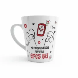 Taza Mi notificación favorita eres tú 