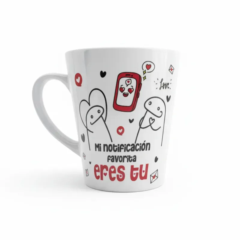 Taza Mi notificación favorita eres tú 