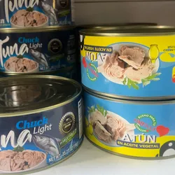 Latas de atún