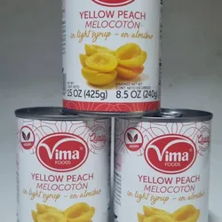 Melocotón en almíbar