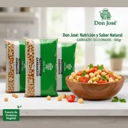 Paquete de garbanzos 500g