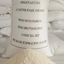 Sacos de arroz importado 100 lb