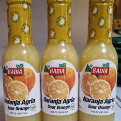 Zumo de naranja agria badía