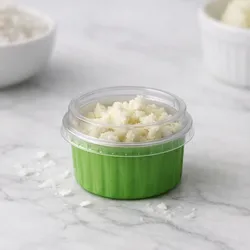 Dulce de coco con queso crema