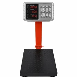 BALANZA DIGITAL DE PLATAFORMA INDUSTRIAL CON COLUMNA