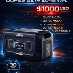 Batería Extra OUPES B2 – 2048Wh