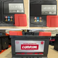 Baterias españolas  LUBRIM 12V x 60 Ah