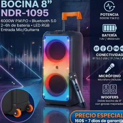 BOCINA DE FIESTA NDR-1095