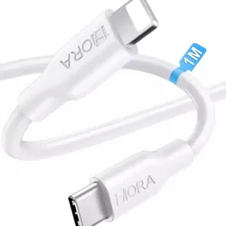 Cable C-Lightning de 2,1 A y 1 m