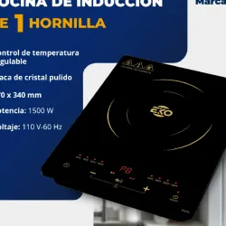 Cocina De Inducción De 1 Hornilla