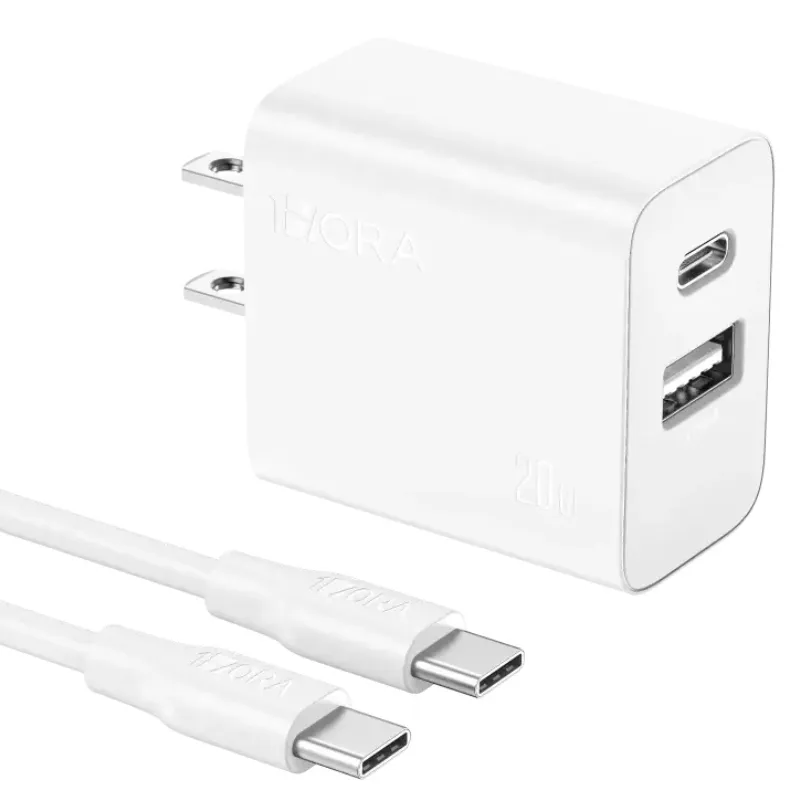 Combo cargador doble puerto 20w