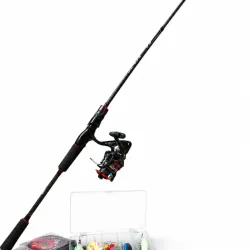 Combo de carrete y caña de pesca