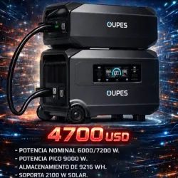 COMBO OUPES: GUARDIAN 6000 + BATERÍA EXTRA