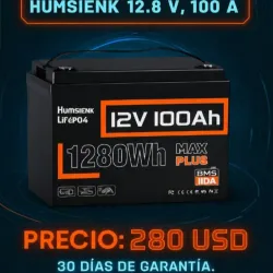 Bateria Humsienk 12V x 100 Ah