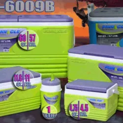 Juego de hielera plásticas