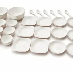 JUEGO DE VAJILLA DE PORCELANA