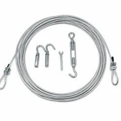 KIT DE CABLE DE ACERO GALVANIZADO