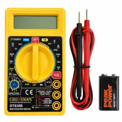 MEDIDOR DE VOLTAJE DIGITAL CROWNMAN DT830B