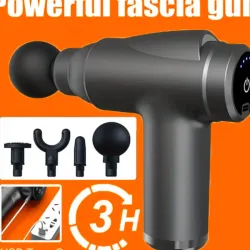 Pistola de masaje recargable