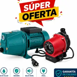 PRESURIZADOR + BOMBA DE AGUA AUTOCEBANTE BRAS-JET370 0.5HP
