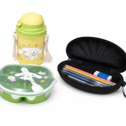 Set de lonchera más estuche multipropósito