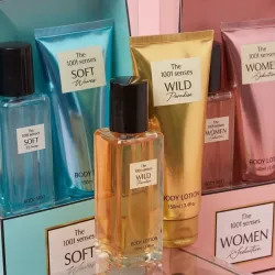 set de perfume con crema
