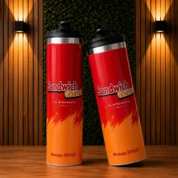 Vaso de Acero Deportivo 400ml