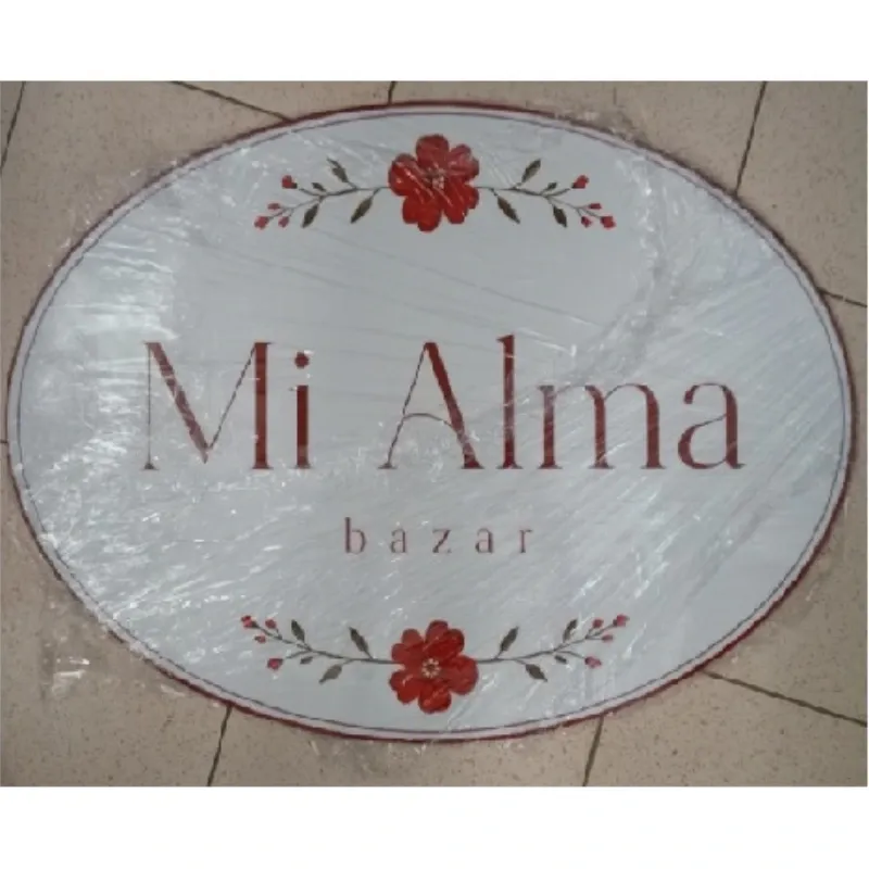 Cartel de PVC Circular