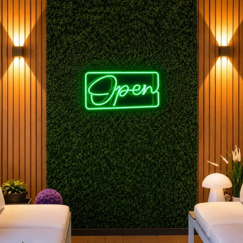 Carteles de Neón OPEN