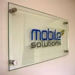 Carteles de Vinilo sobre Acrilico