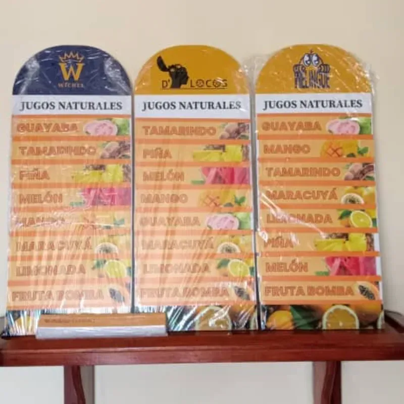 Carteles en PVC 3mm/6mm