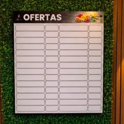 Pizarra de PVC 