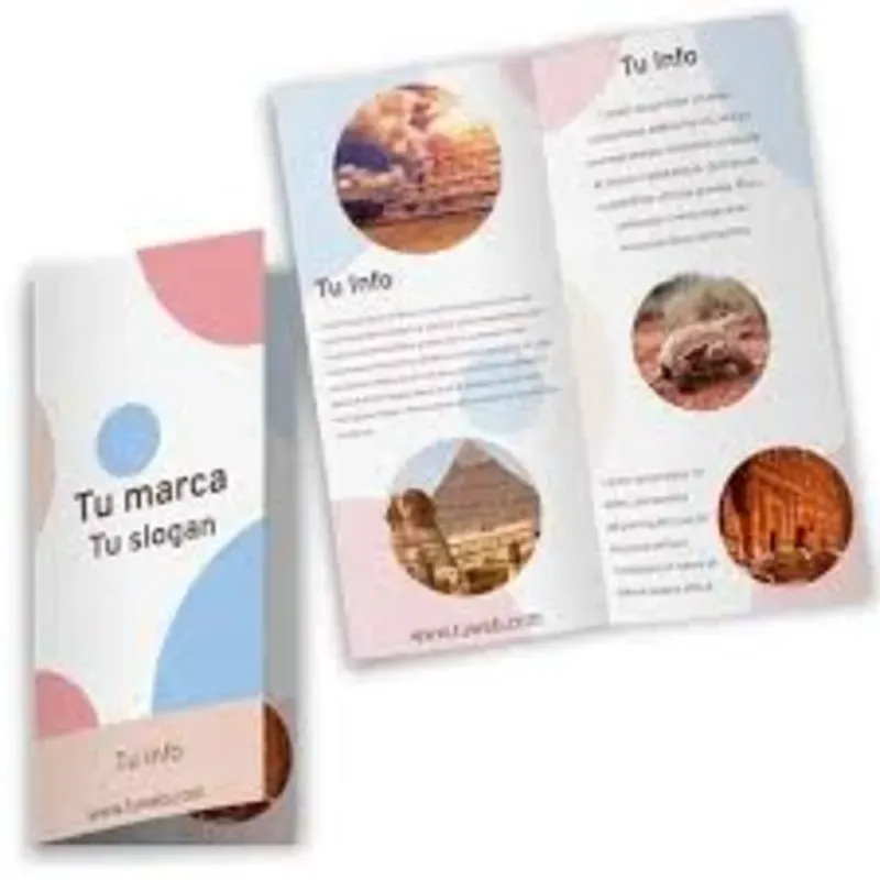 📑 Díptico en Papel Bond