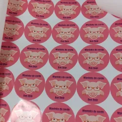 Metro Cuadrado de Etiquetas para productos 