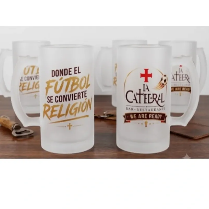 Jarra de Cristal Nevado Cervecera