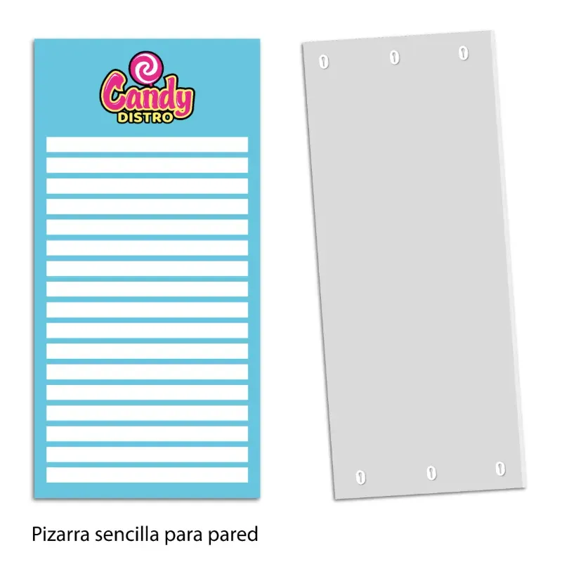  Pizarra sencilla para pared 