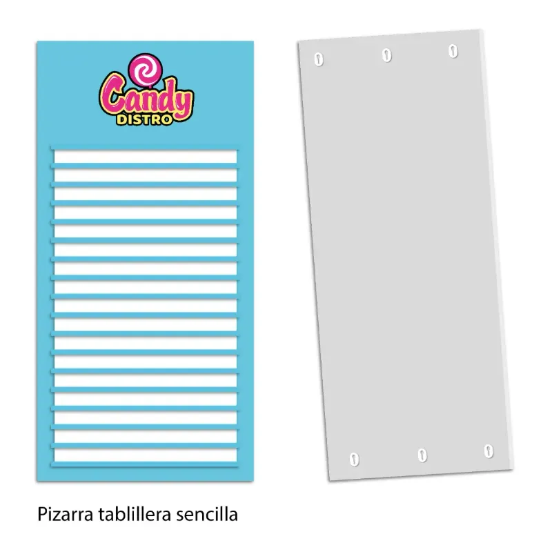 Pizarra tablillera sencilla